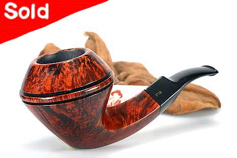 Svendborg Danish Hand Carved C Bent Bulldog